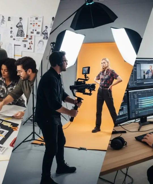 Produzione video spot per e-commerce di moda in lancio di nuove collezioni